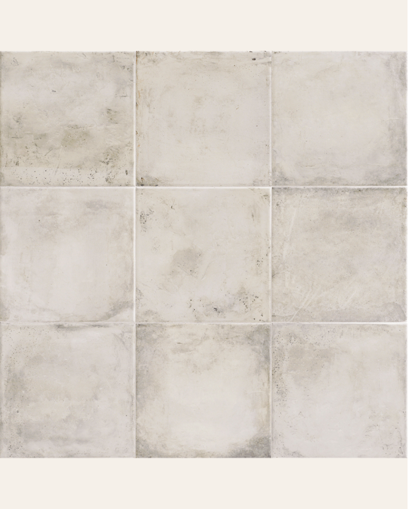 Arrebato White 20x20 - Faïence style traditionnel (carton de 1 m2)