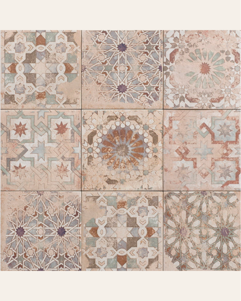 Fussion 20x20 - Carrelage effet vieilli (carton de 1 m²)