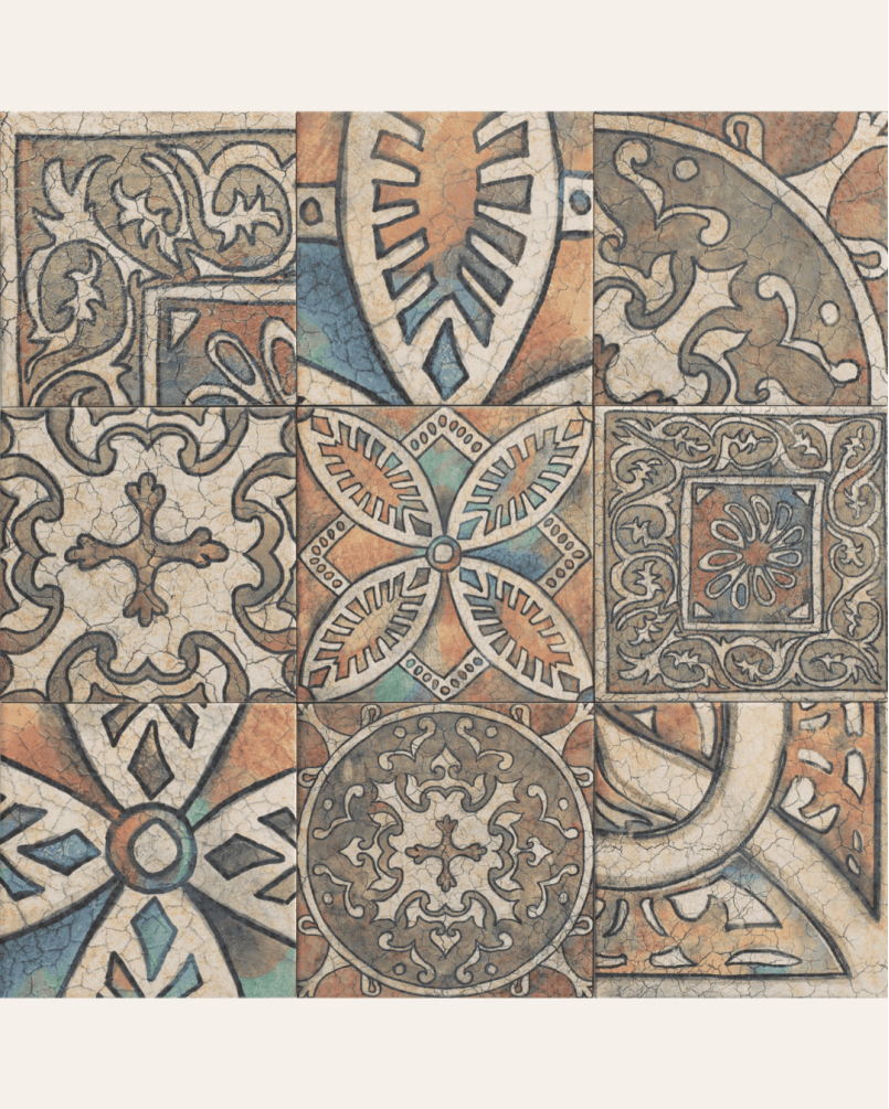 Brave 20x20 - Carrelage style traditionnel (carton de 1 m²)