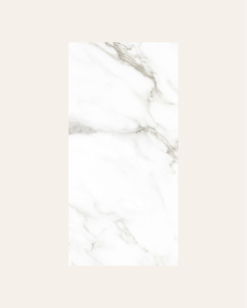 Calacata 30x90 - Carrelage mural effet marbre (carton de 1,35 m2)
