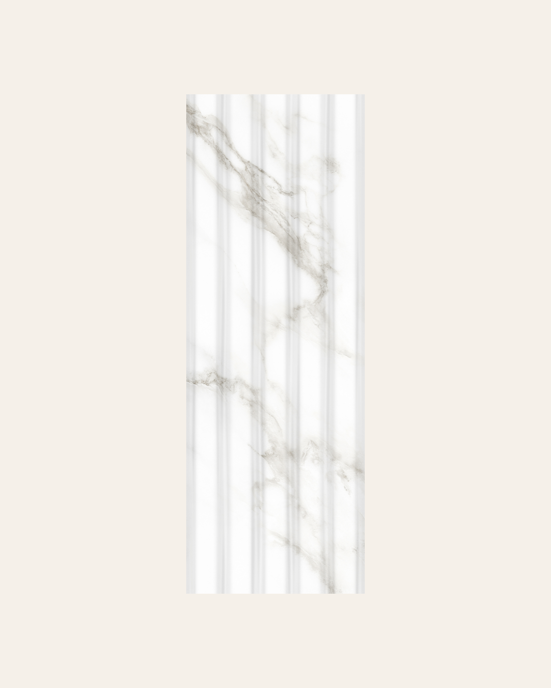 Calacata Cut 30x90 - Carrelage effet marbre (carton de 1,08 m2)