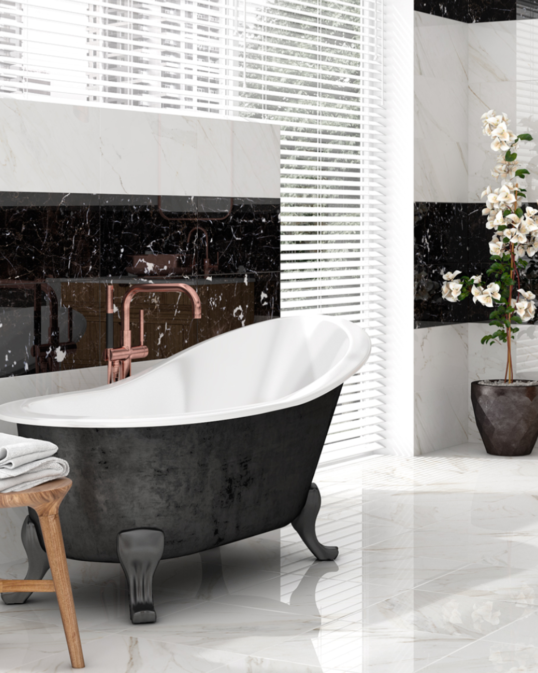 White Calacatta 30x60 (carton de 1,44 m²)
