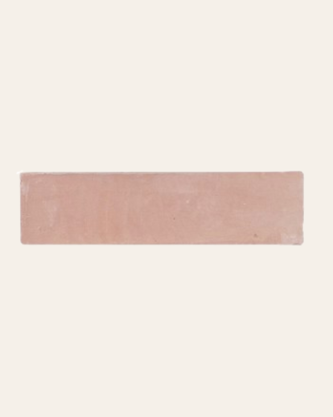 Plinthe Terre Cuite Faite Main Natural Bord Droit - 7x30 (vendu à l'unité)