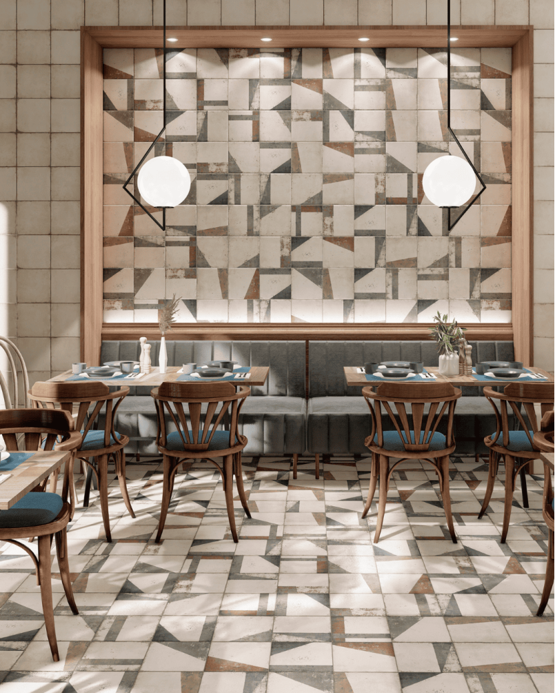 Bottega Play 20x20 - Carrelage style carreaux de ciment - (carton de 1 m2)