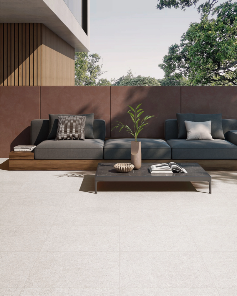 Everest Blanco 60x60 - Carrelage effet pierre mat (carton de 1,44 m2)