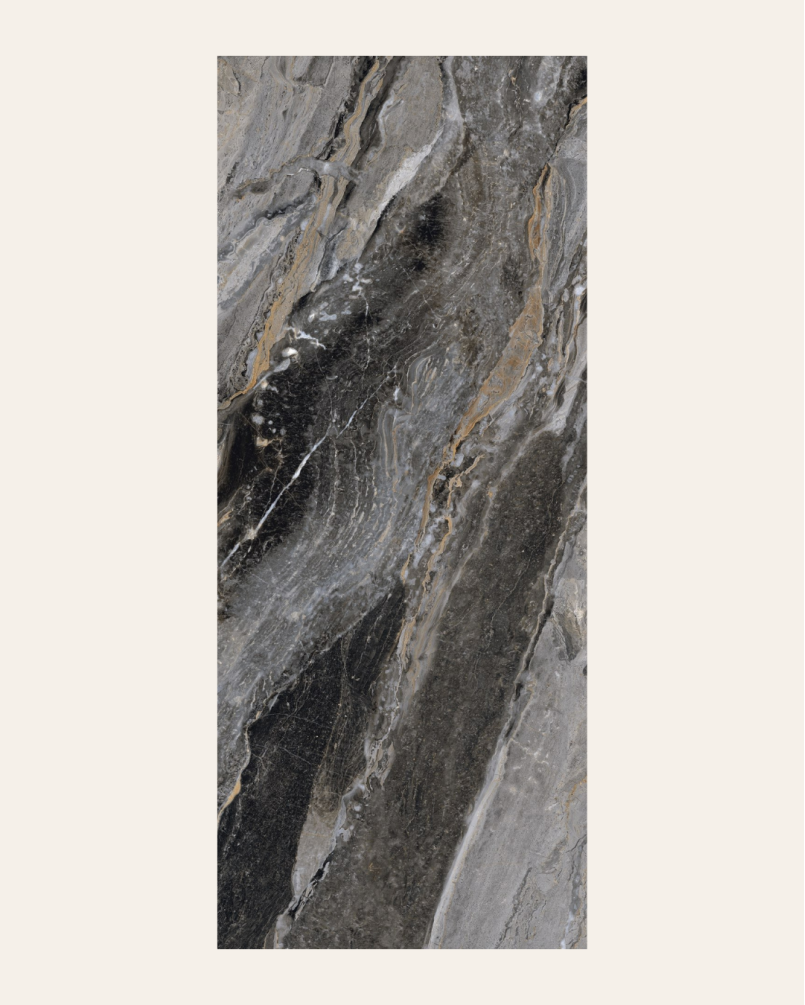 Orobico Black 60x120 - Carrelage Poli Bords rectifiés  (carton de 1,43 m²)
