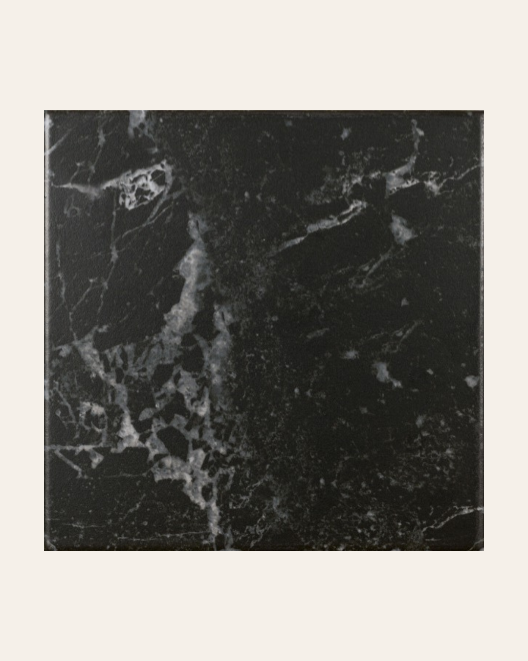 Windsor Marquina 15x15 - Carrelage effet marbre (carton de 0,5 m²)