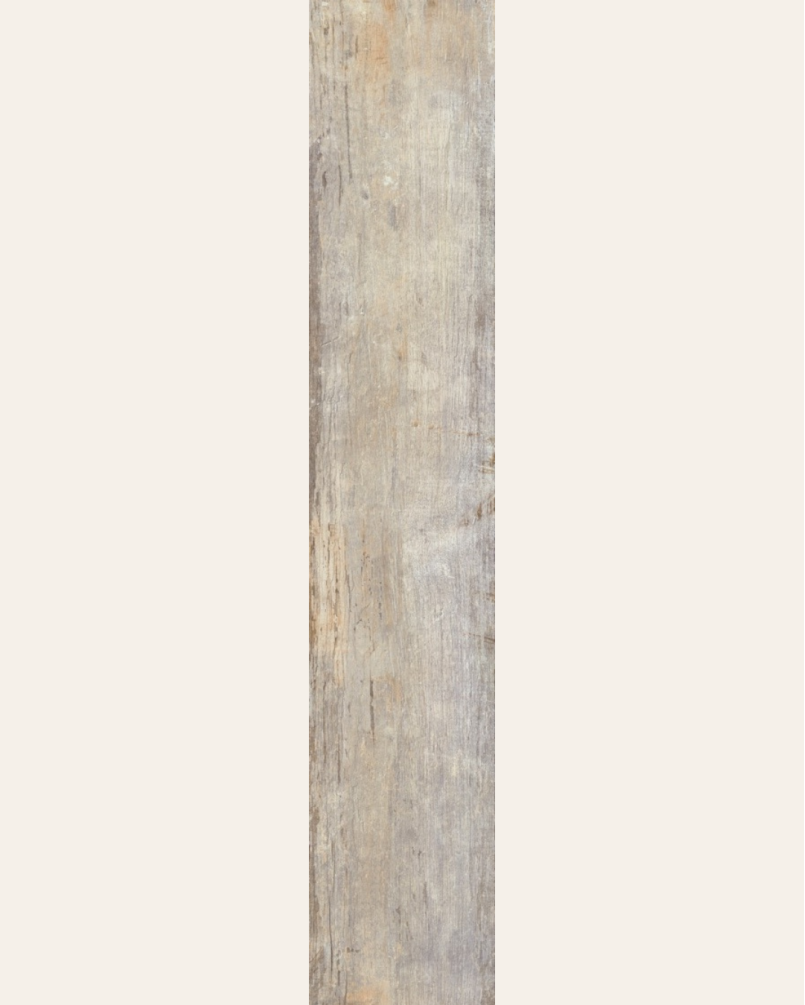 Discover Beige 20x120 - Carrelage effet bois vieilli (carton de 1,16 m²)