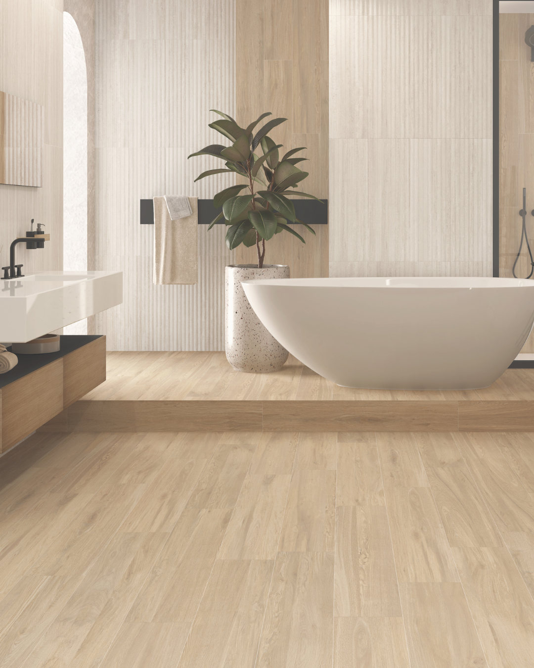 Nook Arce 23,3x120 - Carrelage style parquet (carton de 1,68 m²)