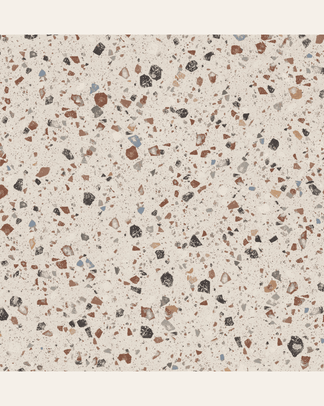 Coccio Mix 60×60 – Carrelage terrazzo multicolore (carton de 1,44 m²)