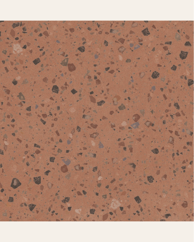 Coccio Terra 60×60 – Carrelage effet terrazzo (carton de 1,08 m²)