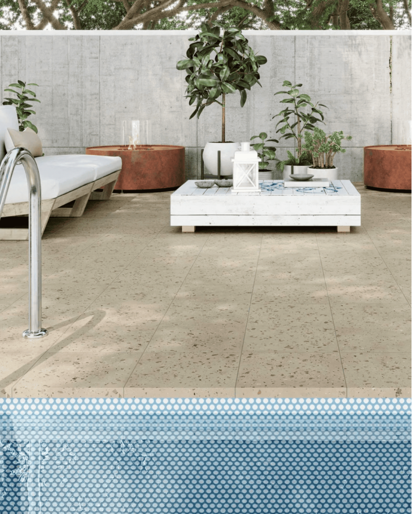 Carnival Beige 32,9x32,9 - Carrelage antidérapant (carton de 0,65 m2)