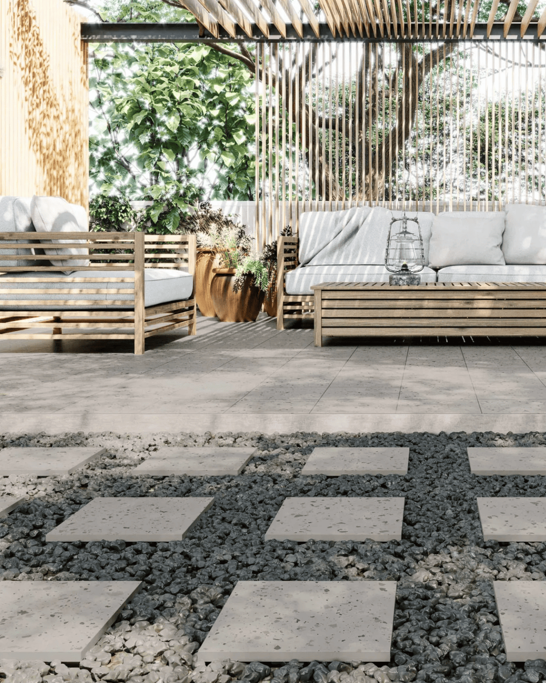Carnival Grey 32,9x32,9 - Carrelage antidérapant (carton de 0,65 m2)