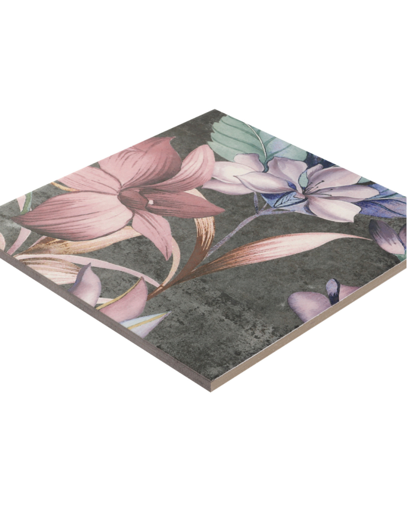 Fresque Garden 20x20 - Carrelage décoratif (ensemble de 1,44 m²)