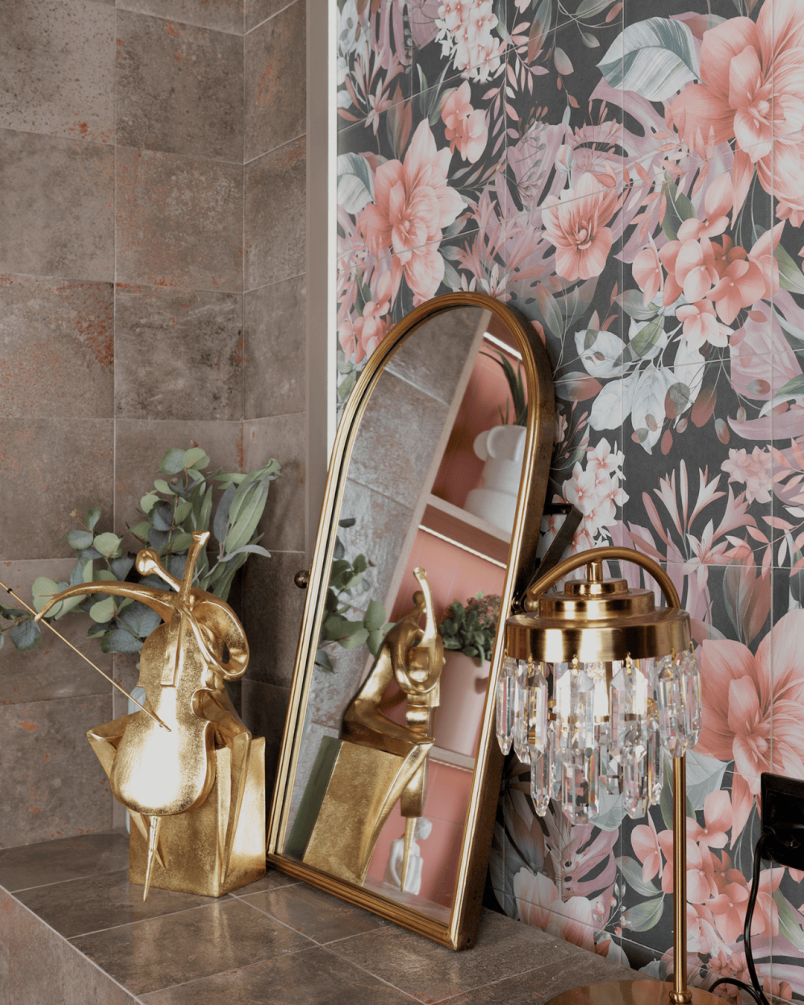 Fresque Roses 20×20 –...