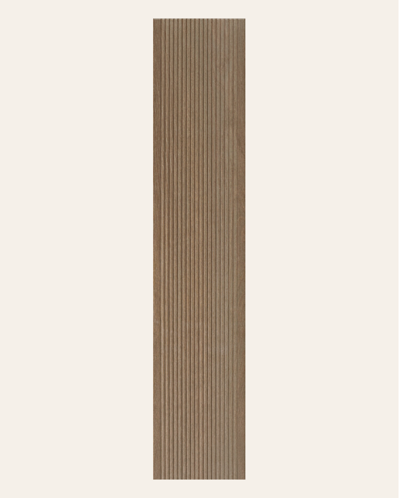 Deckwood Walnut 23x120 - Carrelage effet bois antidérapant (carton de 1,12 m²)