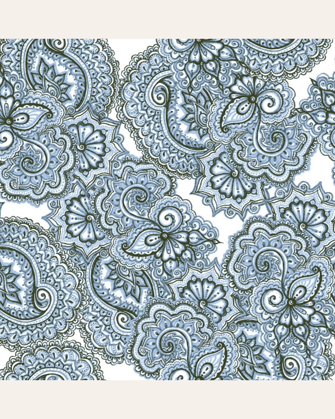 Échantillon Gratuit Paisley Laxmi 25x25