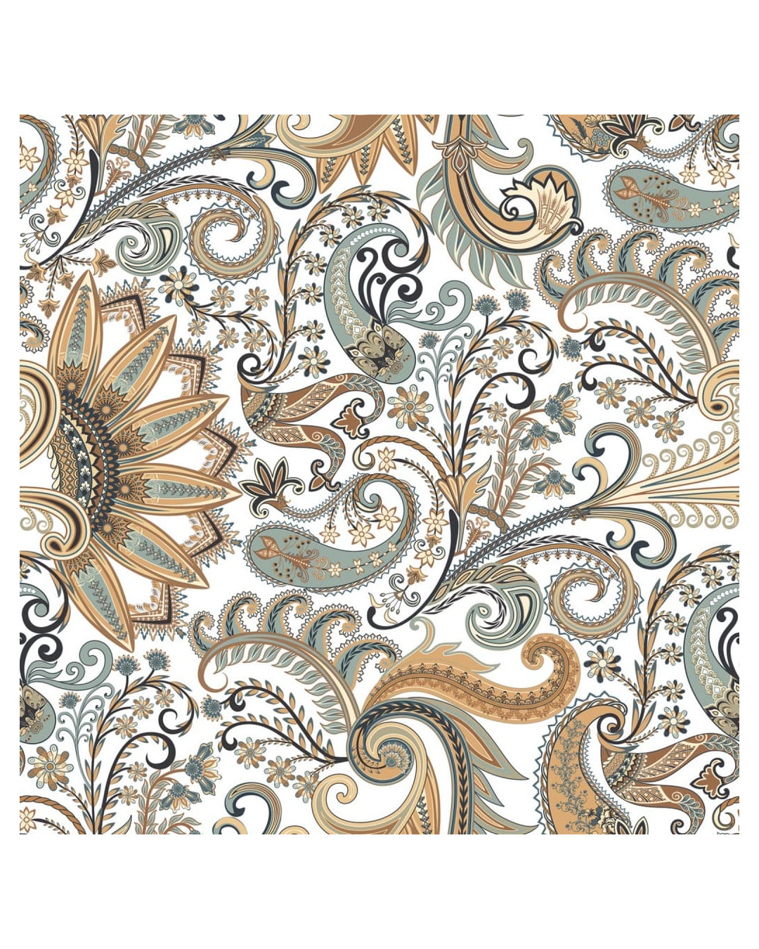 Échantillon Gratuit Paisley Mysore 25x25