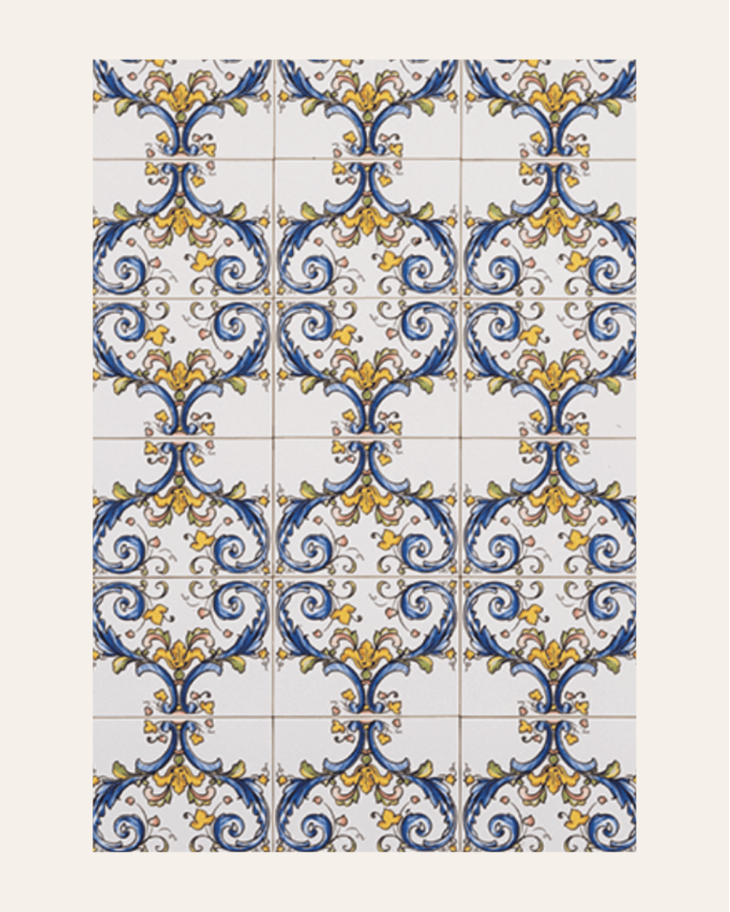 Lucena Base Decor 15x20 - Carrelage azulejos (carton de 1 m2)