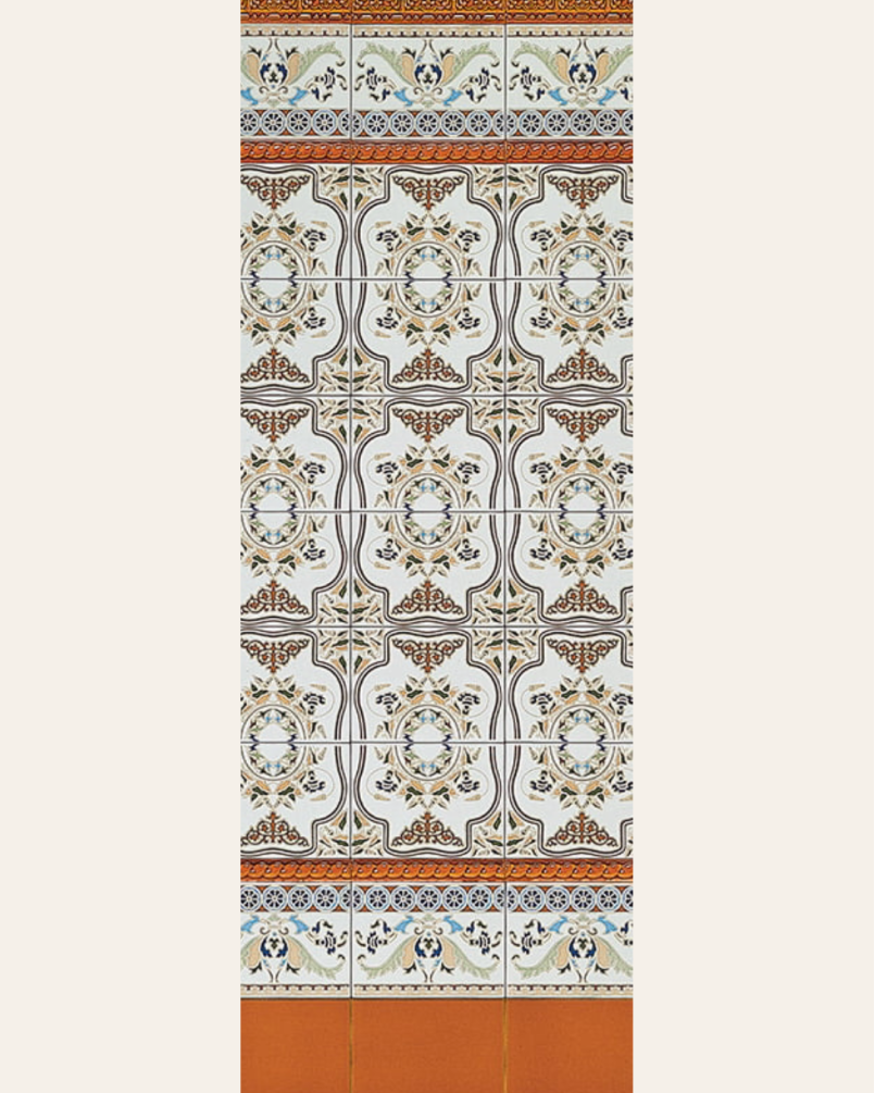 Evora Base Decor 15x20 - Carrelage azulejos (carton de 1 m2)