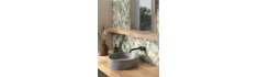 À motifs floraux